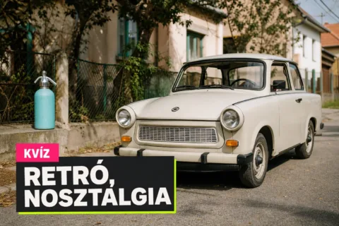 Magyar retró kvíz: menza, Trabant, videózás – tudod, mi számított tipikusnak?