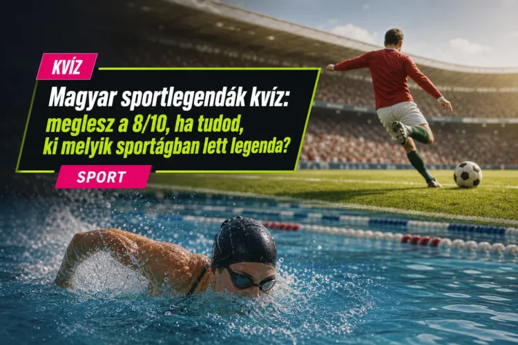 Magyar sportlegendák kvíz: meglesz a 8/10, ha tudod, ki melyik sportágban lett legenda? Magyar sportlegendák kvíz: meglesz a 8/10, ha tudod, ki melyik sportágban lett legenda?
