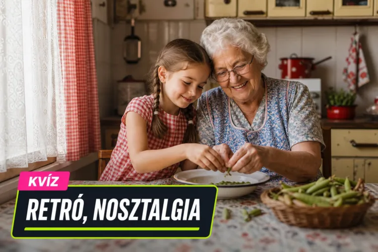 Nagyszülős emlékek kvíz: kiszúrod, mi tartozott tényleg a nagyszülőknél töltött napokhoz? Nagyszülős emlékek kvíz: kiszúrod, mi tartozott tényleg a nagyszülőknél töltött napokhoz?