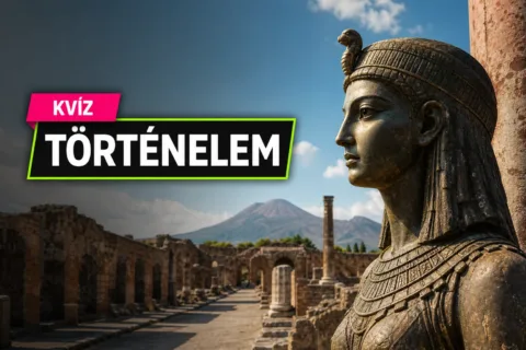 Ókori világ kvíz: csak a legjobbak igazodnak el Kleopátrától Pompejiig