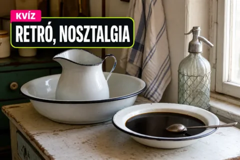 Régi magyar hétköznapok kvíz: be tudod azonosítani, mi volt a lavór és a fekete leves?