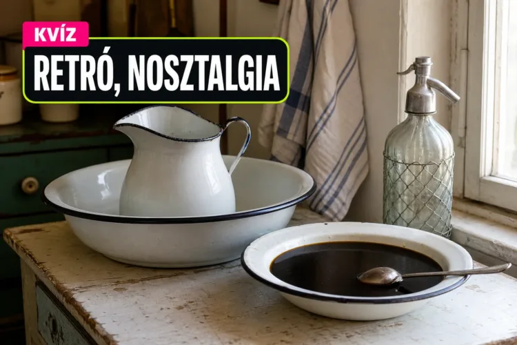 Régi magyar hétköznapok kvíz: be tudod azonosítani, mi volt a lavór és a fekete leves? Régi magyar hétköznapok kvíz: be tudod azonosítani, mi volt a lavór és a fekete leves?