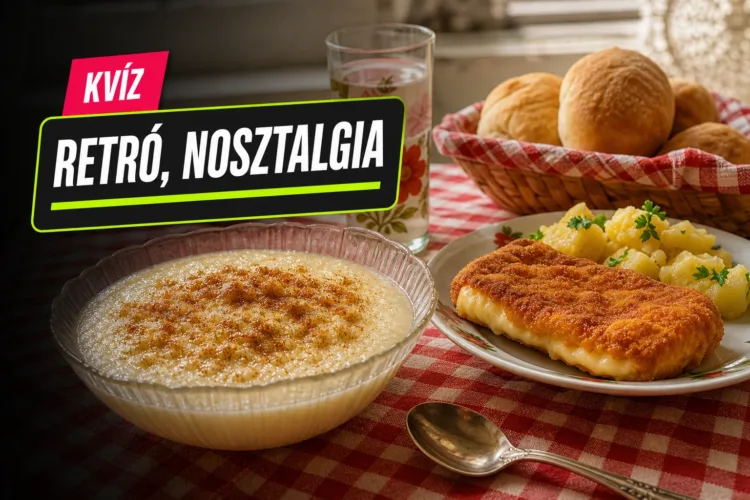 Retró magyar konyha kvíz: beugrik, mi került a tejbegrízre és a rántott sajt mellé? Retró magyar konyha kvíz: beugrik, mi került a tejbegrízre és a rántott sajt mellé?