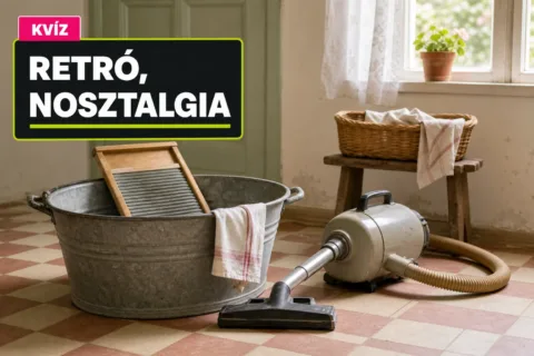 Retró magyar tárgyak kvíz: tudod, mi mire való volt a szifontól a fali rádióig?