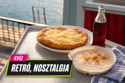 Retró menzás és strandételek kvíz: megmondod, mi került a tálcára, mi a büféablakba?