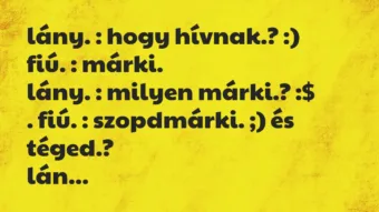 Viccek: lány. : hogy hívnak.?