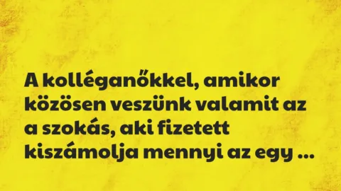 Vicces történet: 
	    	    


A kolléganőkkel, amikor közösen…