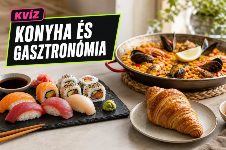 Világhírű ételek kvíz: a sushitól a paelláig össze tudod párosítani, mi honnan jött? Világhírű ételek kvíz: a sushitól a paelláig össze tudod párosítani, mi honnan jött?