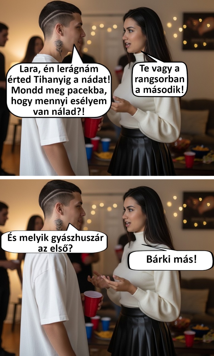 Elkeseredett nő