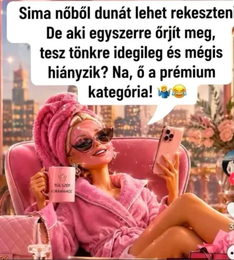 De aki egyszerre őrít meg, tesz tönkre ideiglen és mégis hiányzik?