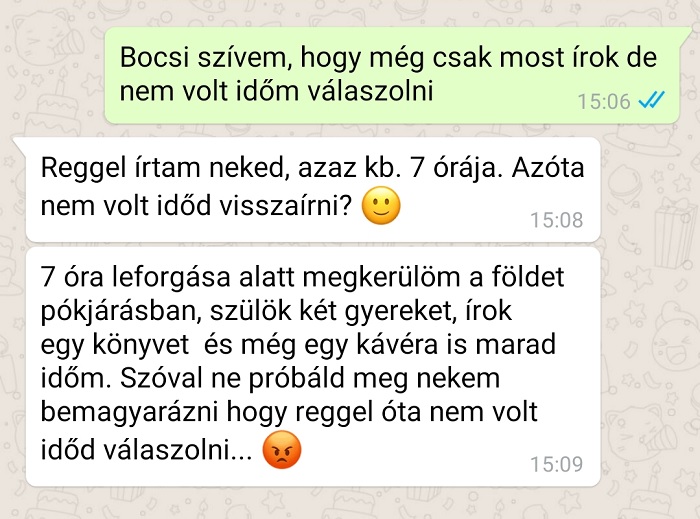 Elgondolkodtató üzenet
