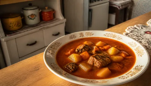 Gulyásleves recept – ahogy a nagyi főzte, mindig fűszeresen és bőségesen