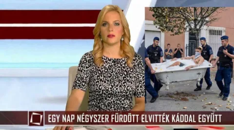 Egy nap négyszer fürdött elvitték káddal együtt Egy nap négyszer fürdött elvitték káddal együtt