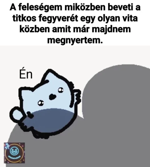 A feleségem miközben beveti a titkos fegyverét...