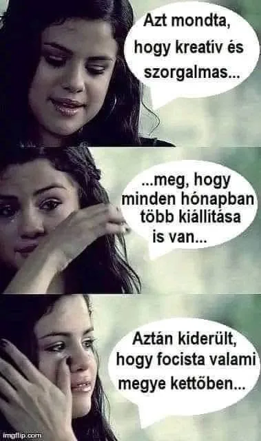 Azt mondta, hogy kreatív és szorgalmas...
