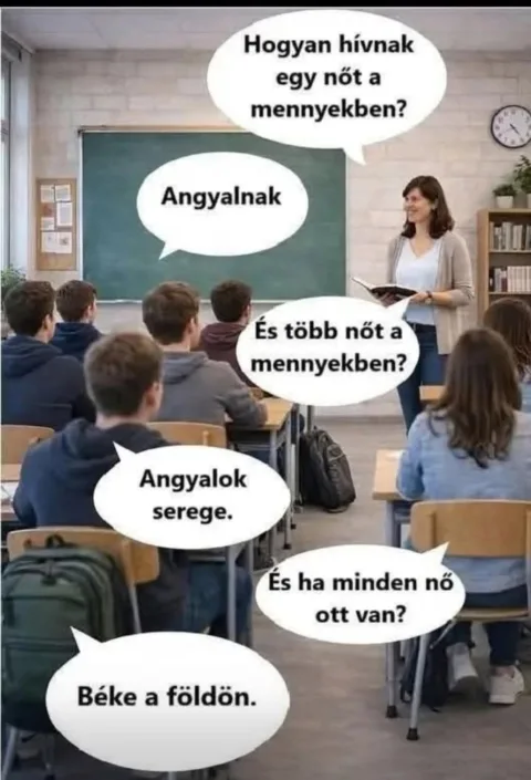 Hogyan hívnak egy nőt a mennyekben?