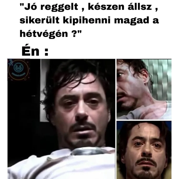 Jó reggelt, készen állsz, sikerült kipihenni magad a hétvégén? Jó reggelt, készen állsz, sikerült kipihenni magad a hétvégén?