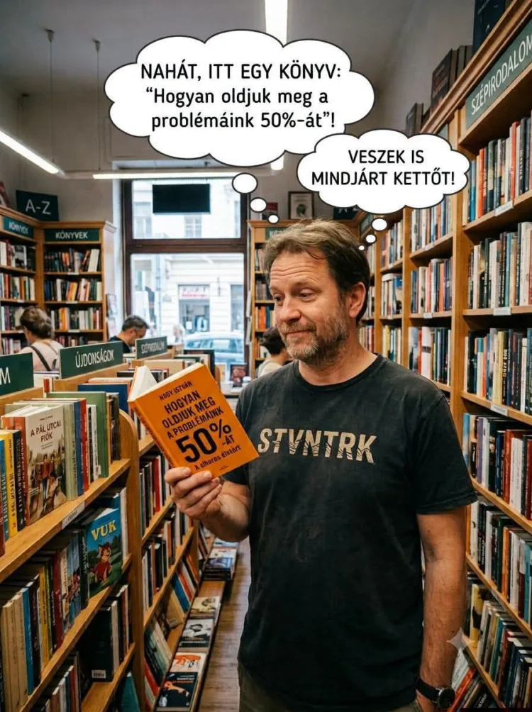 Hogyan oldjuk meg a problémáink 50%-át? Hogyan oldjuk meg a problémáink 50%-át?