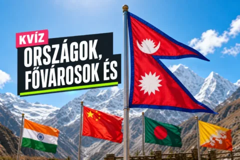 Kvíz: fővárosok és zászlók – rájössz, melyik ország vagy város a megfejtés?