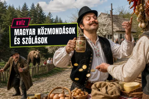 Kvíz: magyar közmondások és szólások – össze tudod párosítani őket a helyzetekkel?