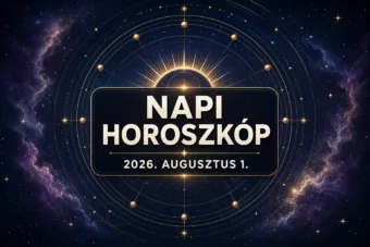 Napi horoszkóp – augusztus 1.: Négy jegy ma közelebb jut a céljához