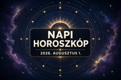 Napi horoszkóp – augusztus 1.: Négy jegy ma közelebb jut a céljához