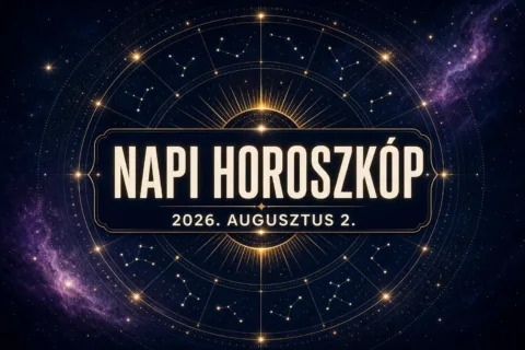 Napi horoszkóp – augusztus 2.: Három jegy ma jó hírt kaphat