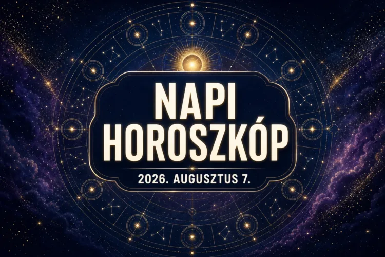 Napi horoszkóp – augusztus 7.: Három jegy ma jó irányt érezhet Napi horoszkóp – augusztus 7.: Három jegy ma jó irányt érezhet