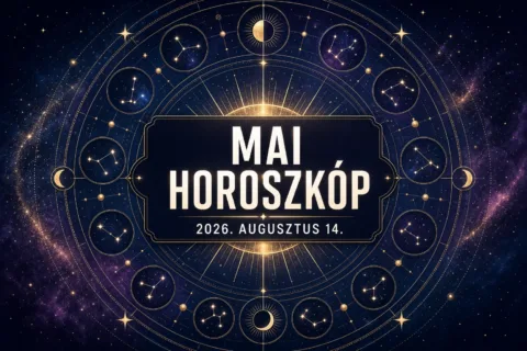 Napi horoszkóp – augusztus 14.: Négy jegy ma végre tisztábban láthat