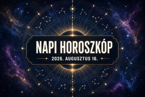 Napi horoszkóp – augusztus 16.: Három jegy ma bátran továbbléphet