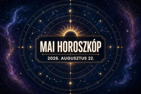 Napi horoszkóp – augusztus 22.: Három jegy előtt új ajtó nyílhat