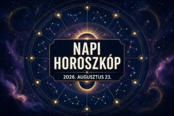Napi horoszkóp – augusztus 23.: Egy találkozás három jegynek kedvez