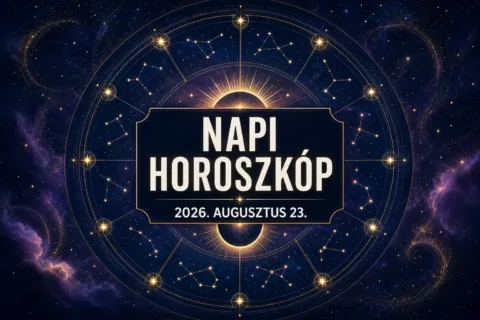 Napi horoszkóp – augusztus 23.: Egy találkozás három jegynek kedvez Napi horoszkóp – augusztus 23.: Egy találkozás három jegynek kedvez