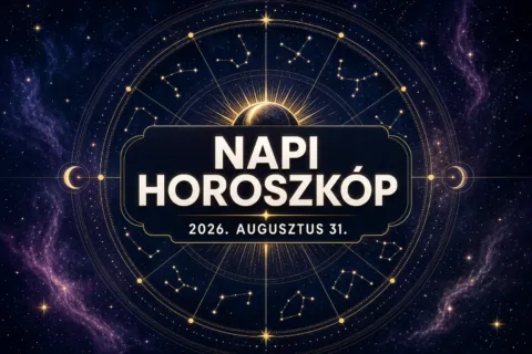 Napi horoszkóp augusztus 31.: Egy találkozás három jegynél sokat Napi horoszkóp augusztus 31.: Egy találkozás három jegynél sokat