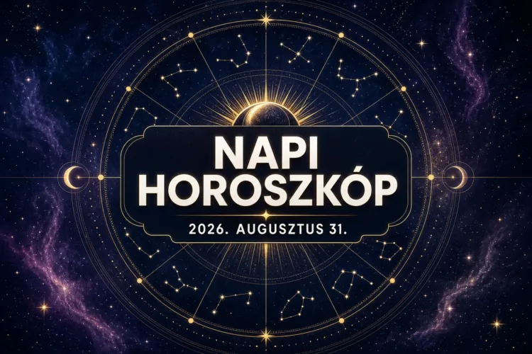 Napi horoszkóp augusztus 31.: Egy találkozás három jegynél sokat Napi horoszkóp augusztus 31.: Egy találkozás három jegynél sokat