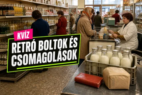 Retró boltok és csomagolások kvíz: eligazodsz a Közért, az ABC és a tejesüveg között? Retró boltok és csomagolások kvíz: eligazodsz a Közért, az ABC és a tejesüveg között?