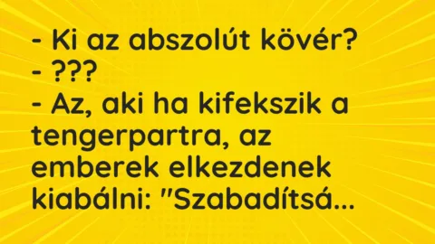 Vicc: Ki az abszolút kövér?