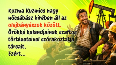 Kuzma Kuzmics nagy nőcsábász hírében áll az olajbányászok között. Örökké kalandjainak szaftos történeteivel szórakoztatja társait. Ezért...