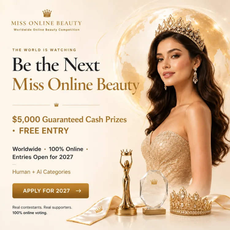2027-ben indul a Miss Online Beauty, egy világszintű online szépségverseny 2027-ben indul a Miss Online Beauty, egy világszintű online szépségverseny