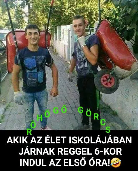 Akik az élet iskolájában járnak reggel 6-kor indul az első óra! Akik az élet iskolájában járnak reggel 6-kor indul az első óra!