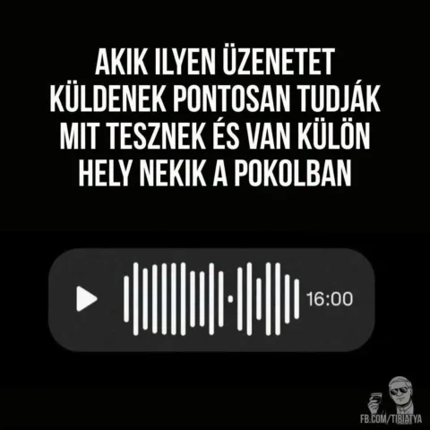 Akik ilyen üzenetet küldenek...