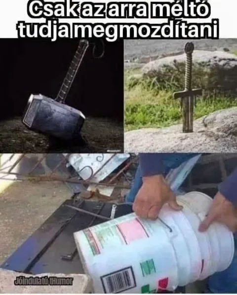 Csak az arra méltó tudja megmozdítani...