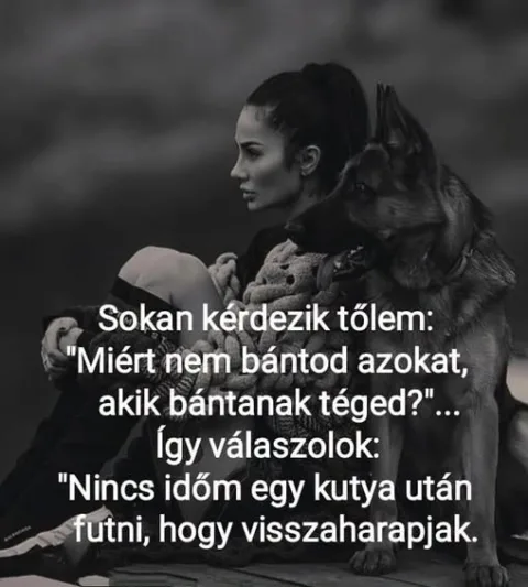 Miért nem bántod azokat, akik bántanak téged?