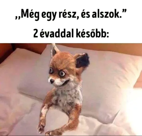 Még egy rész, és alszok... Még egy rész, és alszok...