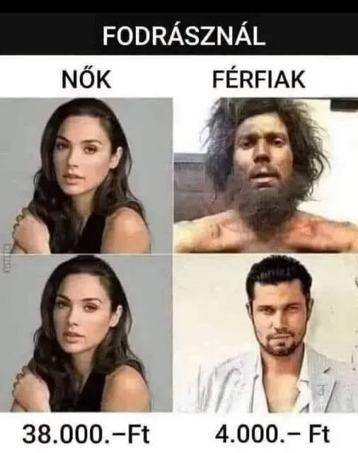 Fodrásznál... Fodrásznál...