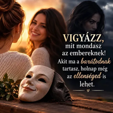 Vigyázz, mit mondasz az embereknek!