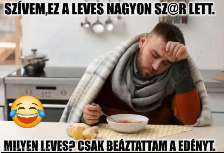 Milyen leves? Csak beáztattam az edényt? Milyen leves? Csak beáztattam az edényt?