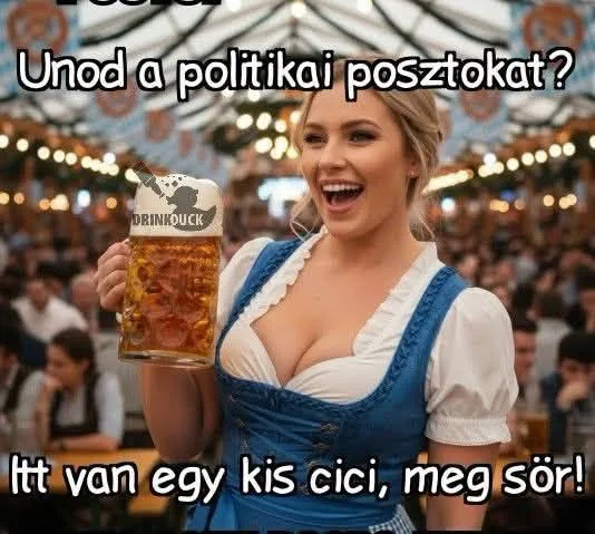 Unod a politikai posztokat? Unod a politikai posztokat?