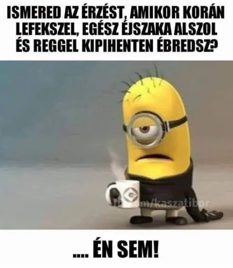 Ismered az érzést, amikor korán lefekszel?