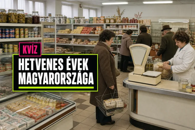 Hetvenes évek Magyarországa kvíz: Süsütől a panelig tudod, mi számított megszokottnak? Hetvenes évek Magyarországa kvíz: Süsütől a panelig tudod, mi számított megszokottnak?